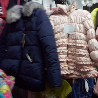 куртка для девочки Зима