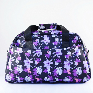 сумка T 371.16 цветы фиолет