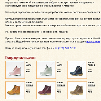 Обувная компания «ТОП Обувь НСК»